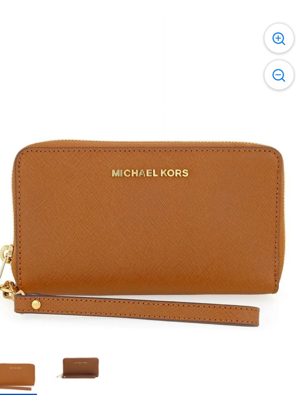 Michael Kors Saffiano Leather Jet Set Wallet